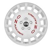 O.Z. RALLY RACING White Red Lettering