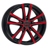 MAK MILANO BLACK AND RED 7X17 5x114,3 ET40 76 