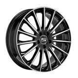 MSW 30 Gloss Black Full Polished 7,5X17 5x108 ET38 73,1 