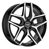 MSW 40 Gloss Black Full Polished 7X17 5x108 ET45 73,1 