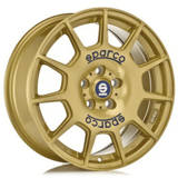 Sparco TERRA Race Gold Blue 7,5X17 5x100 ET48 63,4 