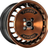RONAL R10 TURBO Racing fekete réz 7X15 4x100 ET28 68 
